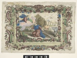 Ark van Noach Nooa laittaa kaikki eläimet arkkiin / Nooa esittelee todos los animales en l