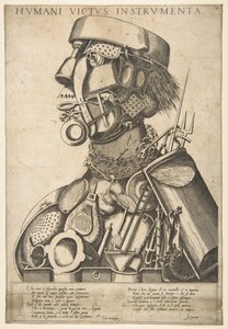 Els instruments de subsistència humana Humani Victus Instrumenta: cuinar, després de 1569. finlandès tekijältä Giovanni da Monte Cremasco