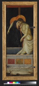 Pieta, käänteinen (tempera ja kulta paneelissa)
