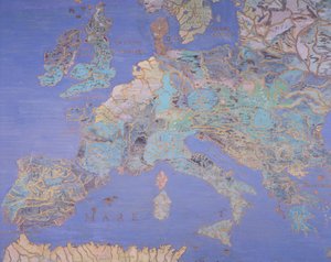 Kuudennentoista vuosisadan Euroopan kartta, 