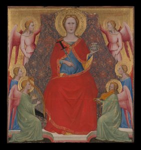 Saint Lucy istui tekijältä Giovanni di Bartolomeo Cristiani