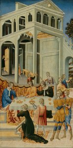 Salome pyytää Herodekselta Johannes Kastajan pään tekijältä Giovanni di Paolo