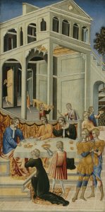 Salome pyytää Herodekselta Pyhän Johannes Kastajan päätä tekijältä Giovanni di Paolo