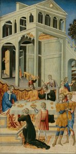 Salome pyytää Herodekselta Pyhän Johannes Kastajan päätä, 145560. tekijältä Giovanni di Paolo
