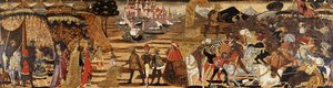 Issuksen taistelu ja Dareioksen perhe ennen Aleksanteria - kassonirintama, tekijältä Giovanni di Ser Giovanni Scheggia