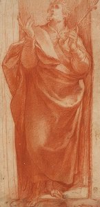 Pysyvä pyhä kuningas. Noin 1570/80 (?) tekijältä Girolamo Muziano