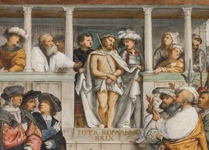 Keskilaivo, neljäs eteläjänne, Ecce Homo, Girolamo Romanino tekijältä Girolamo Romanino