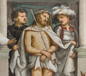 Keskilaivo, neljäs eteläjänne, Ecce Homo, Girolamo Romanino tekijältä Girolamo Romanino