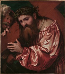Kristus kantaa ristiä tekijältä Girolamo Romanino