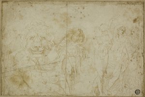 Blenheimin palatsin sarkofagi: Bacchanale with Lion