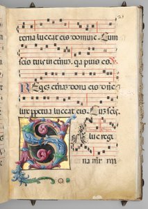 Asteittainen, c. 1520. tekijältä Girolamo dai Libri