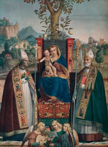 Neitsyt ja lapsi Saint Lorenzo Giustinianin ja Zenonin kanssa, 1874, 1903.