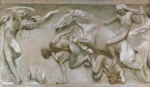 Suurista löydöistä, läpi synkkien aikojen..., 1906. tekijältä Giulio Aristide Sartorio