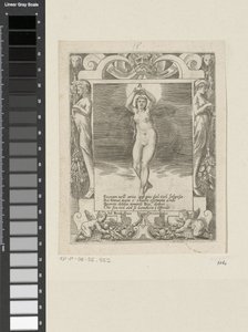 Juno roikkui ilmassa Junon rakkaus, viha ja mustasukkaisuus (sarjan nimi) Amori sdegni et gielosie di Giunone (sarjan nimi) tekijältä Giulio Bonasone