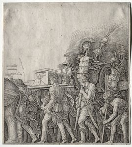 Caesarin voitot: The Corselet Bearers, n. 1498. tekijältä Giulio Campagnola
