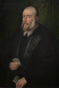 Vanhan miehen muotokuva, 1500-luvun puoliväli.
