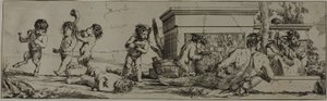 Bacchanal tekijältä Giulio Carpioni