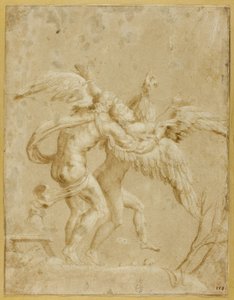 Daedalus ja Icarus tekijältä Giulio Romano