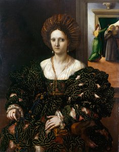 Margherita Paleologo (1510-66) tekijältä Giulio Romano