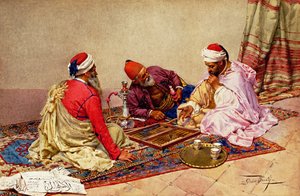 Backgammon-pelaajat