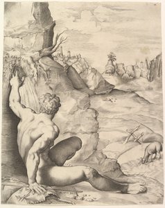 Johannes Kastaja erämaassa, n. 1545-55.