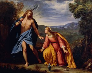 Noli Me Tangere (Touch Me Not), kirjoittanut Giuseppe Cesari, joka tunnetaan nimellä Cavalier d