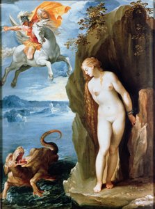 Perseus pelastaa Andromedan