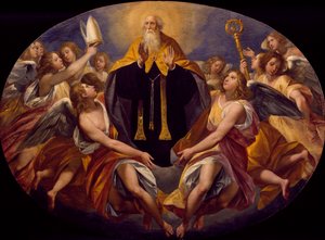Giuseppe Cesari (1568-1640) Pyhä Benedictus kunniassa tekijältä Giuseppe Cesari