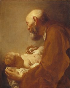 Pyhä Simon Kristus-lapsen kanssa, 1700-luku.