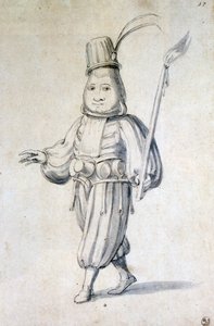 Suunnittelu kokin pukuun, 1500-luku