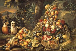Kesä tekijältä Giuseppe Arcimboldo