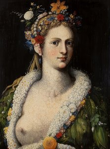 Prostituoidun kasvisto Öh 1590 tekijältä Giuseppe Arcimboldo