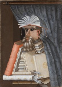Kirjastonhoitaja tekijältä Giuseppe Arcimboldo