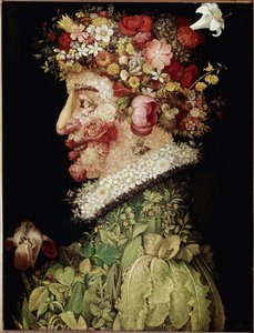 Giuseppe Arcimboldon (1527-1593) kevätmaalaus. 1589. Madrid. San Fernandon kuninkaallinen kuvataideakatemia, Madrid tekijältä Giuseppe Arcimboldo