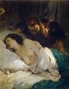 Parisina, Giuseppe Bertini, noin 1854, öljyä kankaalle.