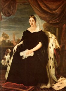 Toscanan Maria Antonietta -muotokuva tekijältä Giuseppe Bezzuoli
