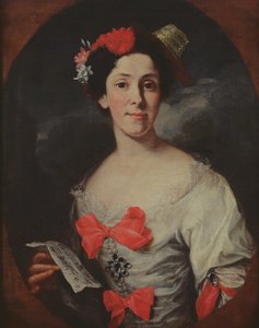 Naisen muotokuva tai musiikki, n. 1750-1765
