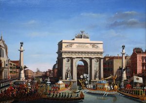 Napoleonin tulo Venetsiaan 29. marraskuuta 1807