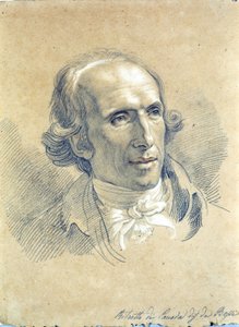 Bossin muotokuva Canovasta (1757 - 1822). tekijältä Giuseppe Bossi