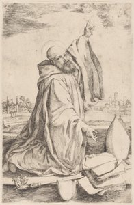 Benediktiinikunnan pyhitetty piispa..., 1620-30.