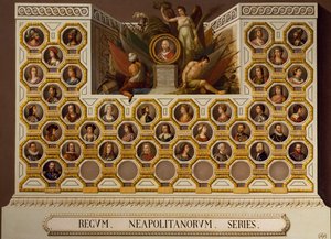 Napolin kuningas 1154-1859, kirjoittanut Giuseppe Cammarano (1766-1859)