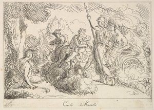 Jumalat ja jumalattaret maisemassa, 1740-1802.