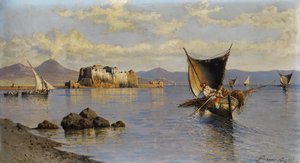 Bucht von Neapel ja Castel dell