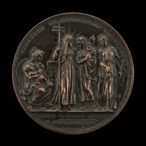 Uskonnon voiton allegoria [käänteinen], 18221823. tekijältä Giuseppe Cerbara