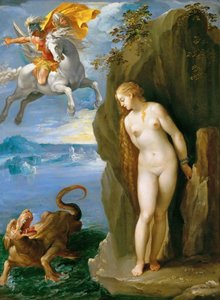 Saksa: Perseus befreit Andromeda Perseus ja Andromeda Perseus ja Andromeda tekijältä Giuseppe Cesari