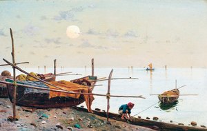 Napolin venesatama, Italia tekijältä Giuseppe Cosenza