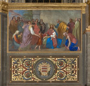 Presbyterio, Giueppe Diotti, Sinite parvulos 1833
