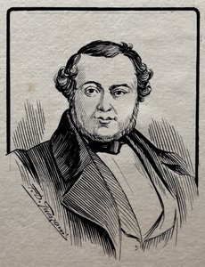 Saverio Mercadanten muotokuva (Altamura) tekijältä Giuseppe Gozzini