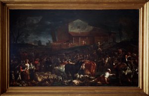 Messut Poggio a Caianossa Toscanassa, Italiassa tekijältä Giuseppe Maria Crespi