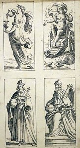 Giuseppe Maria Mitellin 1600-luvun tarotkortit tekijältä Giuseppe Maria Mitelli